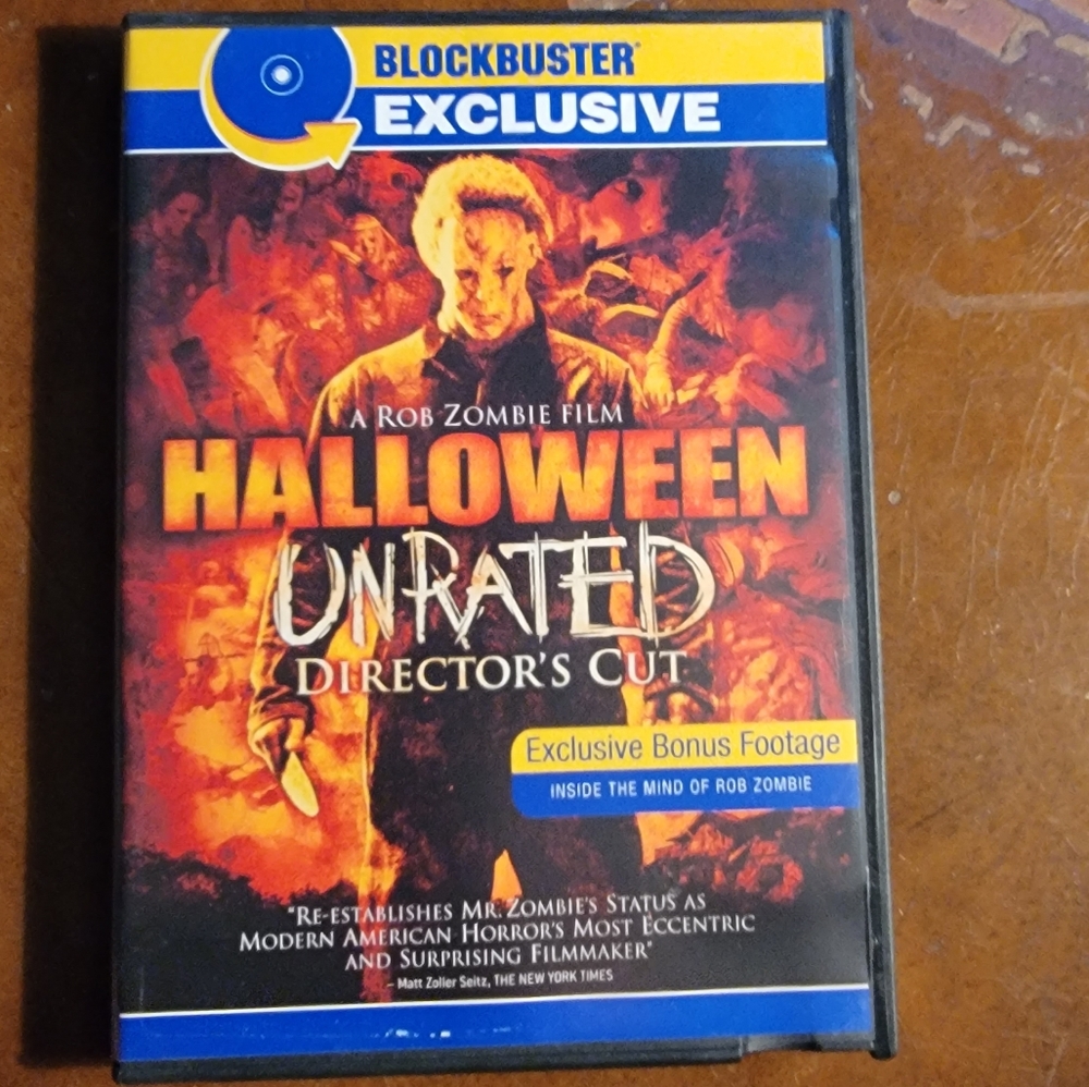 🎃 Halloween Unrated ~ Director's Cut Movie DVD